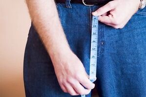 measurement of penis size